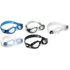 Aqua Sphere Schwimmbrille KAIMAN SMALL FIT Transparentes Glas