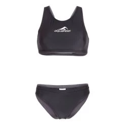 Aquafeel Damen Bikini Racerback Schwarz