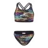 Aquafeel Mädchen Bikini Watercolors Fullprint -Schwimmausrüstung Aquafeel Maedchen Bikini Watercolors Fullprint 400 01