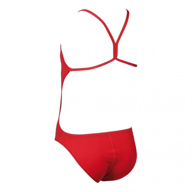 Arena Mädchen Badeanzug SOLID LIGHT TECH Red-white 4 Arena Mädchen Badeanzug SOLID LIGHT TECH Red-white – Bild 2