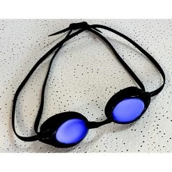 CHILLIEZ Schwimmbrille RACING MIRROR Smoke-blau Verspiegelt