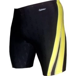 Chilliez Badehose TriShort Schwarz-gelb