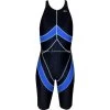 Chilliez Wettkampf Schwimmanzug Kneeskin Sharkskin Schwarz-blau -Schwimmausrüstung Chilliez Wettkampf Schwimmanzug Kneeskin Sharkskin blau 542 01