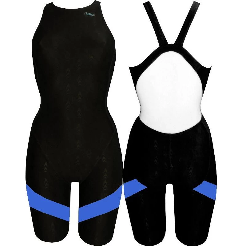Chilliez Wettkampf Schwimmanzug Kneeskin Sharkskin Black & Blue 3 Chilliez Wettkampf Schwimmanzug Kneeskin Sharkskin Black & Blue