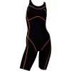 Chilliez Wettkampf Schwimmanzug Kneeskin Schwarz-orange -Schwimmausrüstung Chilliez Wettkampf Schwimmanzug Kneeskin schwarz wei 550 01