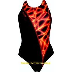 ESSENUOTO Badeanzug BLACK MAGMA