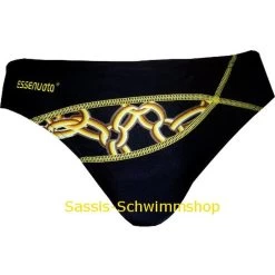 ESSENUOTO Badehose BLACK CHAINS