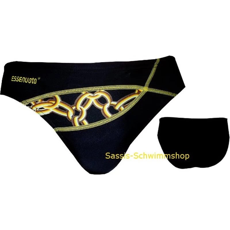 ESSENUOTO Badehose BLACK CHAINS 4 ESSENUOTO Badehose BLACK CHAINS – Bild 2