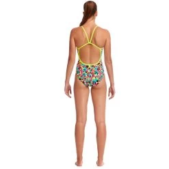 Funkita Damen Badeanzug Alotta Dots Single Strap -Schwimmausrüstung Funkita Damen Badeanzug Alotta Dots Single Strap 55 03