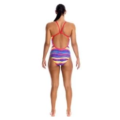 Funkita Damen Badeanzug Crystal Wave -Schwimmausrüstung Funkita Damen Badeanzug Crystal Wave 2 03