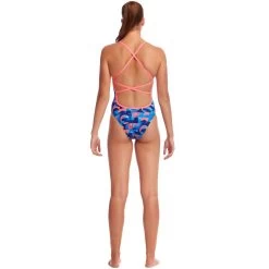 Funkita Damen Badeanzug Lava Lights Strapped In -Schwimmausrüstung Funkita Damen Badeanzug Lava Lights Strapped In 58 03
