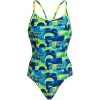 Funkita Damen Badeanzug Magnum Pi Diamond Back -Schwimmausrüstung Funkita Damen Badeanzug Magnum Pi Diamond Back 54 01
