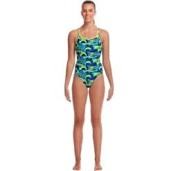 Funkita Damen Badeanzug Magnum Pi Diamond Back -Schwimmausrüstung Funkita Damen Badeanzug Magnum Pi Diamond Back 54 02