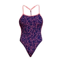 Funkita Damen Badeanzug Serial Texter Twisted