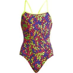 Funkita Damen Badeanzug The Fall Single Strap