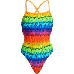 Funkita Damen Badeanzug Wing It Strapped In