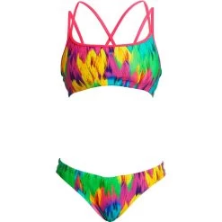 Funkita Damen Bikini Oberteil Criss Cross Top Ruffles 7 Funkita Damen Bikini Oberteil Criss Cross Top Ruffles -Schwimmausrüstung Funkita Damen Bikini Oberteil Criss Cross Top Ruffles 51 03