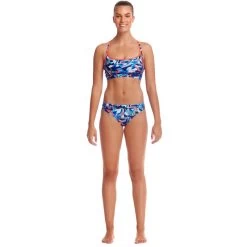 Funkita Damen Bikini Oberteil Sports Top Futurismo -Schwimmausrüstung Funkita Damen Bikini Oberteil Sports Top Futurismo 61 05