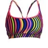 Funkita Damen Bikini Oberteil Top Squiggle Piggle -Schwimmausrüstung Funkita Damen Bikini Oberteil Top Squiggle Piggle 38 01