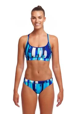Funkita Damen Bikini Roller Paint -Schwimmausrüstung Funkita Damen Bikini Roller Point 878 02