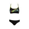 Funkita Damen Sports Brief Still Black Bikinihose -Schwimmausrüstung Funkita Damen Sports Brief Still Black Bikinihose 509 01