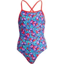 Funkita Mädchen Badeanzug Fly Free Strapped In