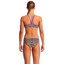 Funkita Mädchen Bikini Dripping -Schwimmausrüstung Funkita Maedchen Bikini Dripping 85 03