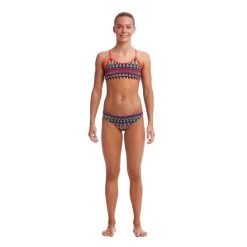Funkita Mädchen Bikini Fire Tribe -Schwimmausrüstung Funkita Maedchen Bikini Fire Tribe 88 02