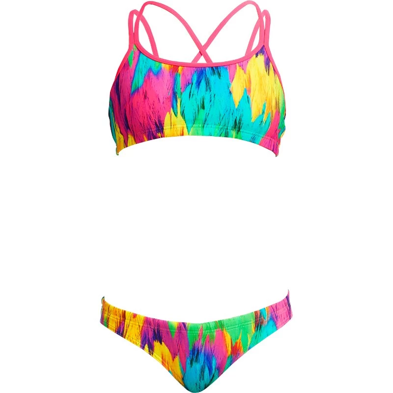 Funkita Mädchen Bikini Ruffles Criss Cross 3 Funkita Mädchen Bikini Ruffles Criss Cross