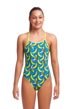 Funkita Mädchen Badeanzug B1 Diamond Back -Schwimmausrüstung Funkita Mdchen Badeanzug Celtic Pride Diamond Back 813 03