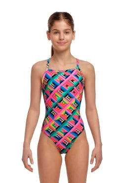 Funkita Mädchen Badeanzug Cubie Jubie Tie Me Tight