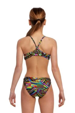 Funkita Mädchen Bikini Strip Straps -Schwimmausrüstung Funkita Mdchen Bikini Strip Straps 840 03