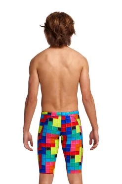 Funky Trunks Jammer Jungen Blocked Badehose -Schwimmausrüstung Funky Trunks Jammer Jungen Blocked Badehose 864 03