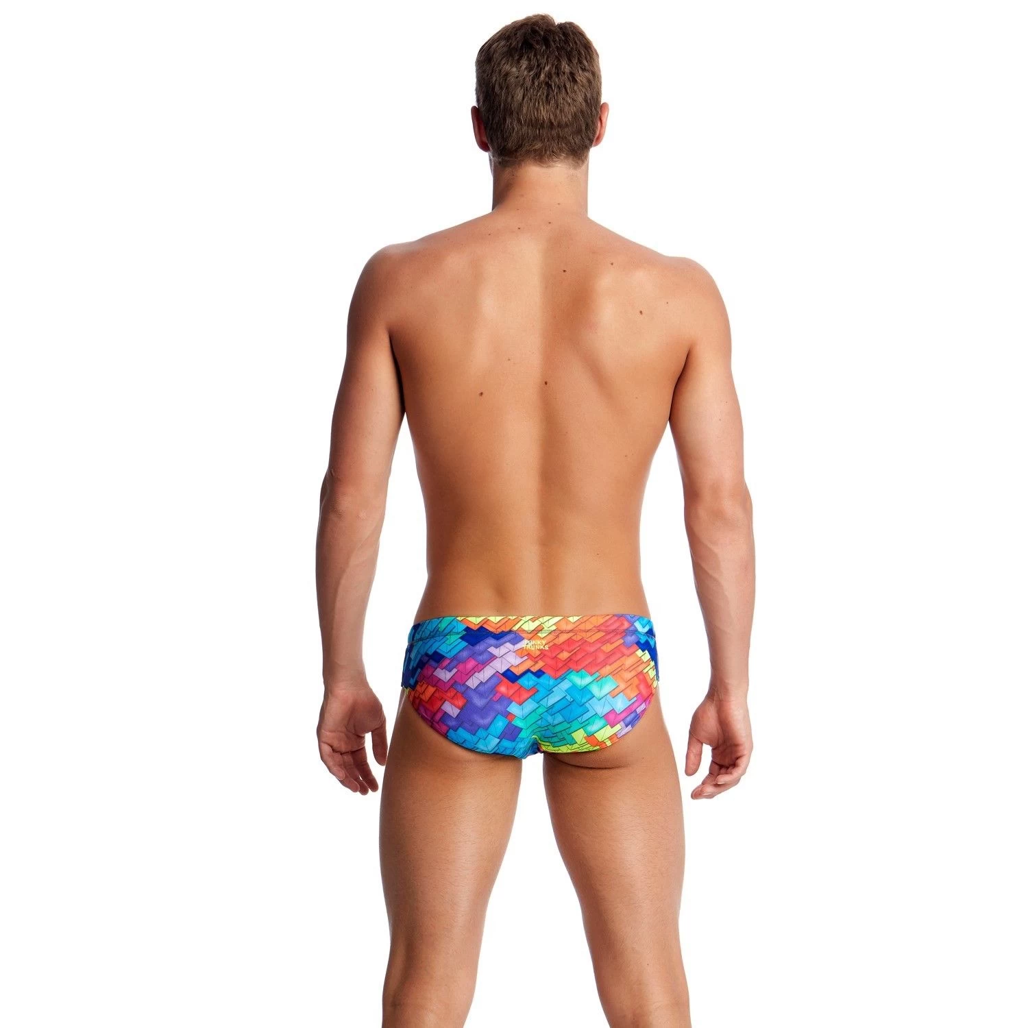 Funky Trunks Herren Classic Brief Layer Cake 5 Funky Trunks Herren Classic Brief Layer Cake – Bild 3