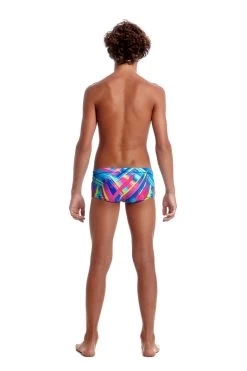 Funky Trunks Trainer Jungen Frickin Laser Badehose -Schwimmausrüstung Funky Trunks Trainer Jungen Glow Rider Badehose 521 03