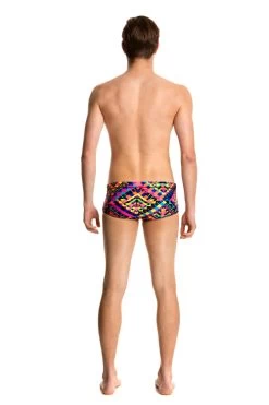 Funky Trunks Trainer Jungen Diamond Devil Badehose -Schwimmausrüstung Funky Trunks Trainer Jungen Panel Pop Badehose 513 03