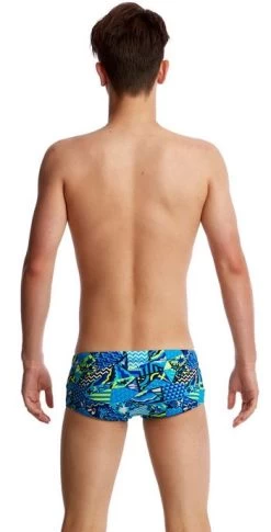 Funky Trunks Trainer Jungen Rock Steady Badehose -Schwimmausrüstung Funky Trunks Trainer Jungen Rock Steady Badehose 445 03