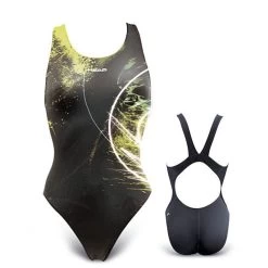 HEAD Badeanzug GALAXY Yellow Ultra Back