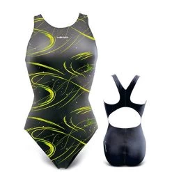 HEAD Badeanzug COSMOS Schwarz Freedom Back