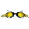 Kinder Schwimmbrille Grau-gelb Mit Flossenmotiv 2 Kinder Schwimmbrille Grau-gelb Mit Flossenmotiv -Schwimmausrüstung Kinder Schwimmbrille gelb mit Flossenmotiv 582 01