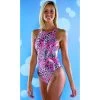 Maru Damen Badeanzug Animal Sparkle Tek Back Glänzend -Schwimmausrüstung Maru Animal Sparkle Tek Back glaenzend 223 01