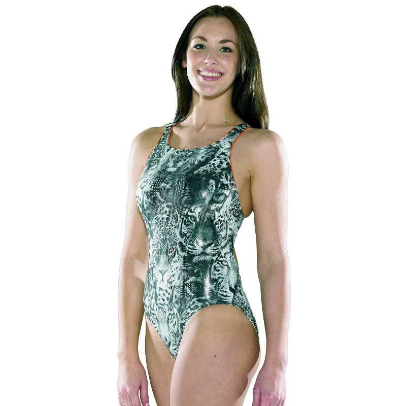 Maru Damen Badeanzug Catz Sparkle Tek Back Glänzend 3 Maru Damen Badeanzug Catz Sparkle Tek Back Glänzend