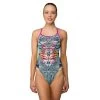 Maru Damen Badeanzug Navajo Open Back -Schwimmausrüstung Maru Damen Badeanzug High Rise Sparkle 626 01