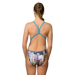 Maru Damen Badeanzug High Rise Sparkle -Schwimmausrüstung Maru Damen Badeanzug Rainbow Sparkle 625 02