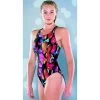 Maru Damen Badeanzug Evolve Tek Back Black -Schwimmausrüstung Maru Evolve Tek Back Black 215 01