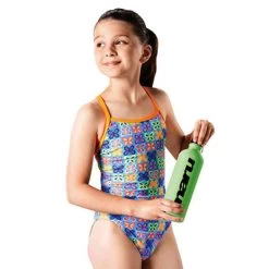 Maru Mädchen Badeanzug PAPILLON Schmale Träger