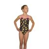 Maru Mädchen Badeanzug JEANIUS Smiley -Schwimmausrüstung Maru Mdchen Badeanzug STARBURST SPANGLE 674 01