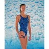 Maru Damen Badeanzug Mercury Pacer Vault Back Blau -Schwimmausrüstung Maru Mercury Pacer Vault Back blau 217 01