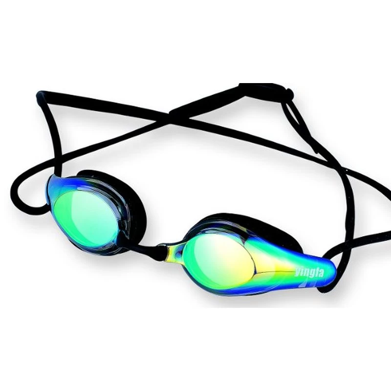 YINGFA Schwimmbrille Schwarz-gold Verspiegelt 3 YINGFA Schwimmbrille Schwarz-gold Verspiegelt