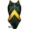 YINGFA Wettkampfanzug Speedsuit Grün/gelb -Schwimmausrüstung YINGFA Wettkampfanzug Speedsuit gruengelb 300 01